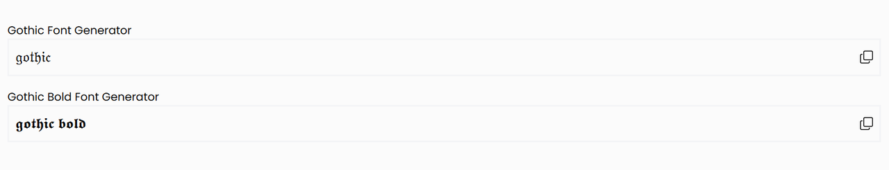 gothic-text-converter