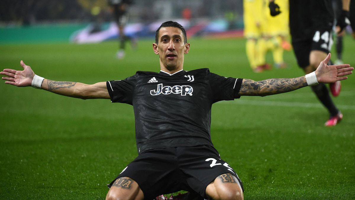 di maria batte nantes 3 0 juventus sorteggio ottavi europa league