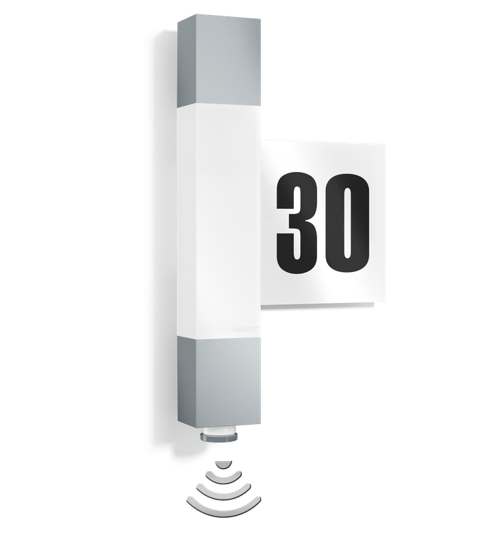 Steinel Außenleuchte L 630 LED Silber Bewegungsmelder