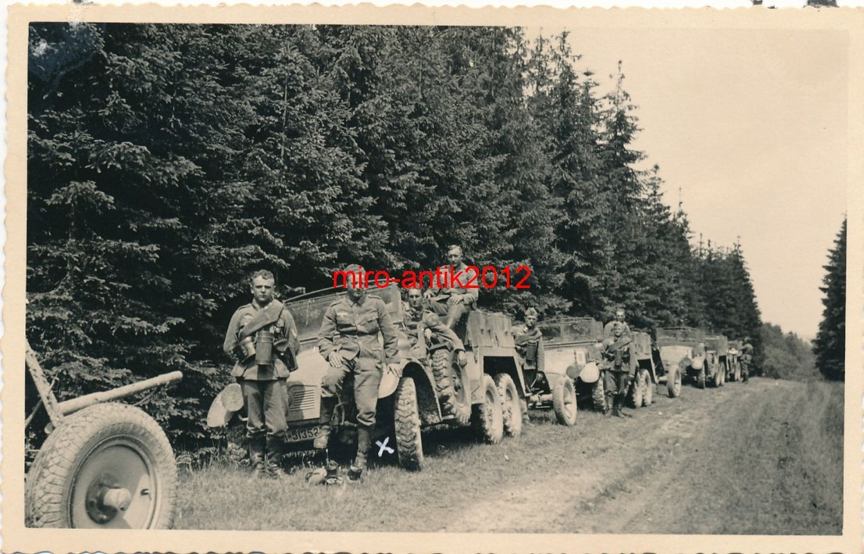 Panzerregiment 4, Soldaten, Krupp Protzen, Übung