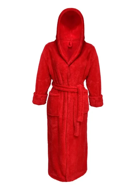 Peignoir Diana Long Rouge DKAREN