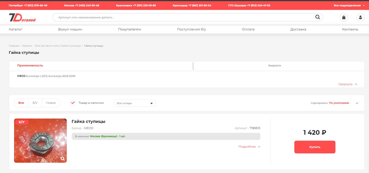 гайка карго