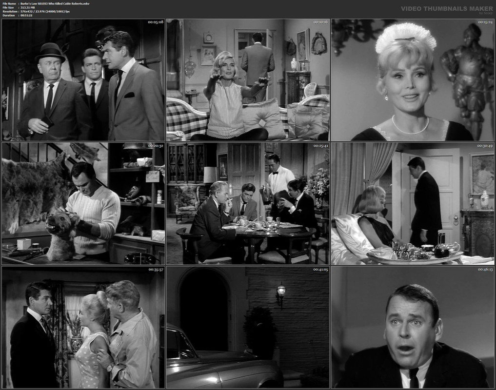 Burke's Law S01E03 Who Killed Cable Roberts.mkv