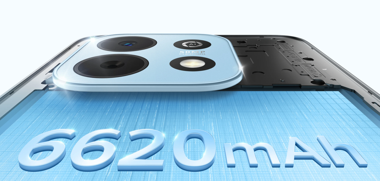 Massive 6620mAh Battery