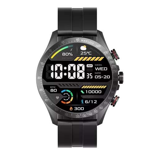 Mercado Libre: Haylou Solar Pro Smartwatch 1.43'' Amoled Para Android Con Llamada, Sos Función, Asistente De Voz, 2atm, 
