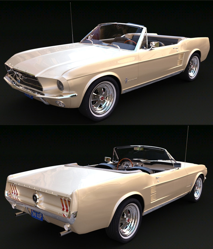 1967 Ford Mustang - Renderosity