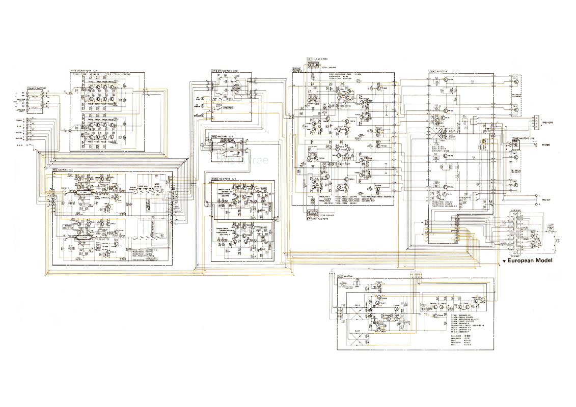 Yamaha A1 schematic (european)