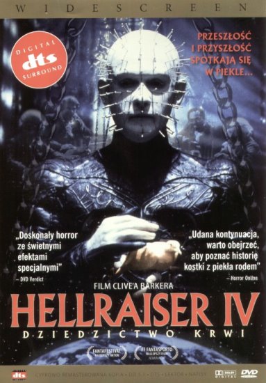 Hellraiser IV: Dziedzictwo krwi / Hellraiser: Bloodline (1996) PL.BRRip.XviD-GR4PE | Lektor PL