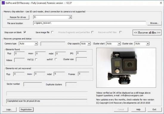 GoPro Recovery v2.59 GoPro Recovery v2.59