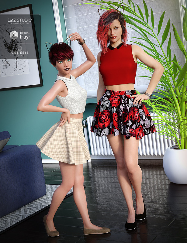 Teen Kitty Outfit Textures Teen Kitty Outfit Textures