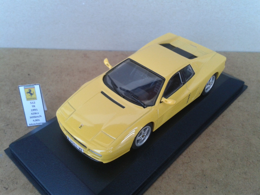 1991 Ferrari 512 TR (Minichamps) (3)