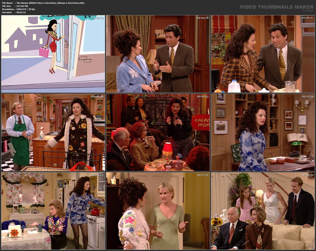 The Nanny S06E03 Once a Secretary, Always a Secretary.mkv