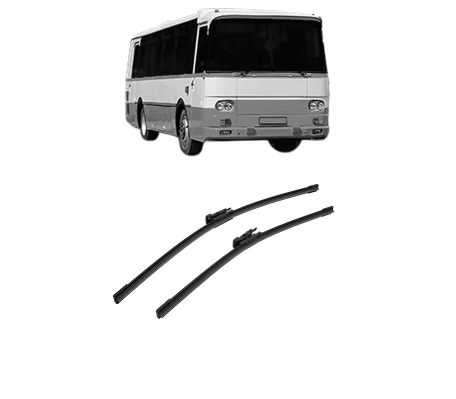 Set stergatoare auto HAVAL H9 din 2017, pentru parbriz auto, 2 bucati, Bosch Aerotwin, din cauciuc siliconat rezistent, 4 Stickere Auto HAVAL