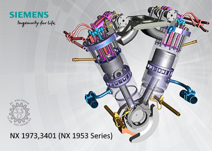 Siemens NX version 1973 Build 3401 (NX 1953 Series)