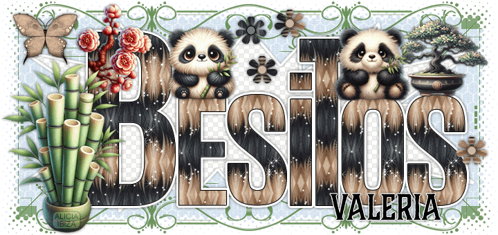 Besos Panda Garden valeria