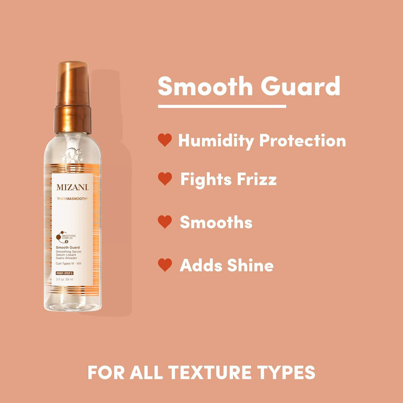 Mizani Thermasmooth Smooth Guard Serum Protects Against Heat