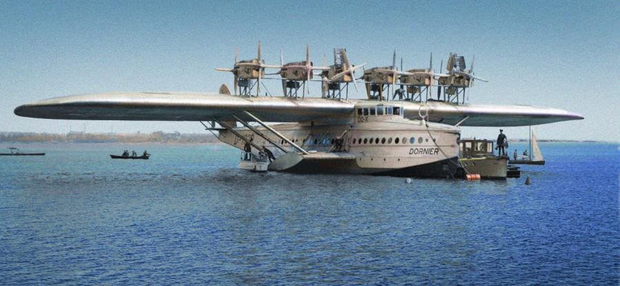 Интересные факты о самолёте Dornier Do X - гиганте золотого века авиации Интересные факты о самолёте Dornier Do X - гиганте золотого века авиации