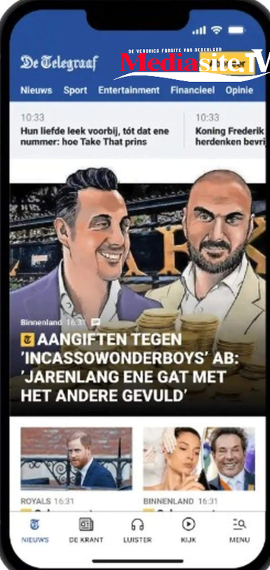 Nieuwe Telegraaf app en site