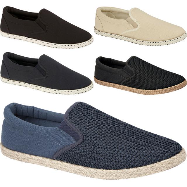 mens canvas espadrilles shoes