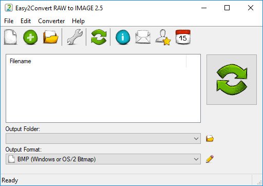 Easy2Convert RAW to IMAGE 2.7