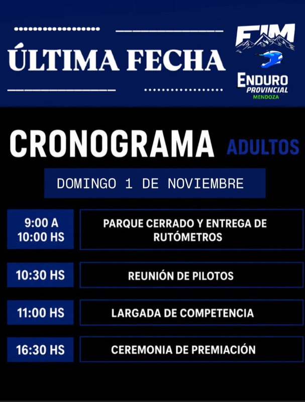 CRONOGRAMA DOMINGO