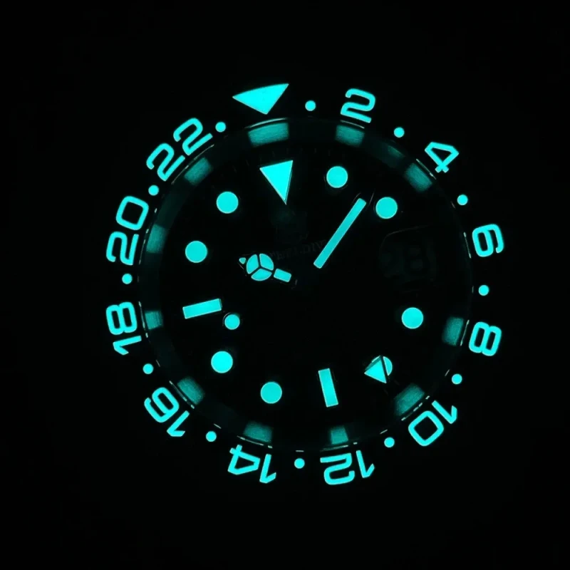 Steeldive SD1993 Black Sub GMT 300M Automatic Diver Watch photo 17
