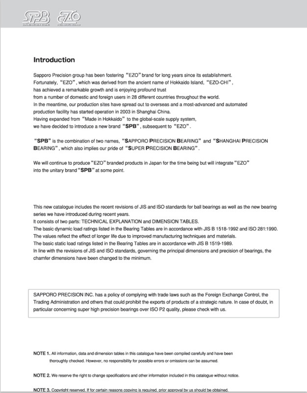 МАРКИРОВКА ПОДШИПНКОВ EZO