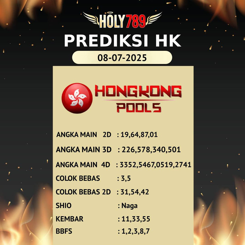 Prediksi HK Hari Ini
