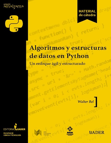 Algoritmos y estructuras de datos en Python - Walter Bel (PDF) [VS]