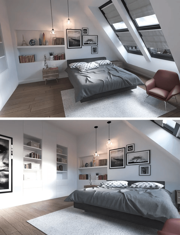 Attic Bedroom Attic Bedroom