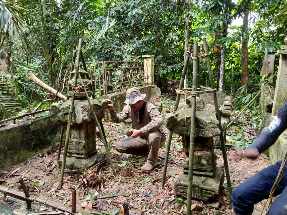 Makam Laksamana Aceh Di Kampung Pulau, Lambor Kiri