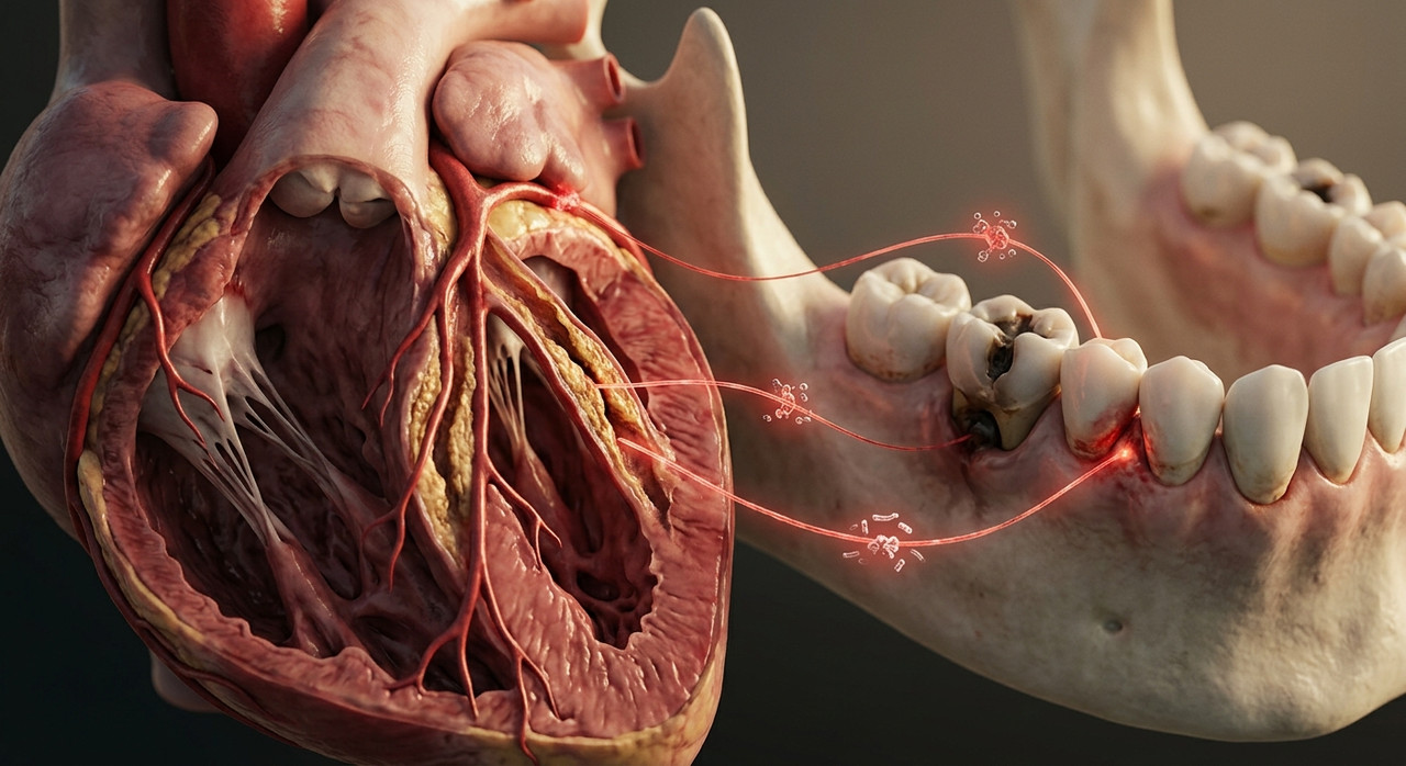 Связь зубных инфекций с сердечными заболеваниями