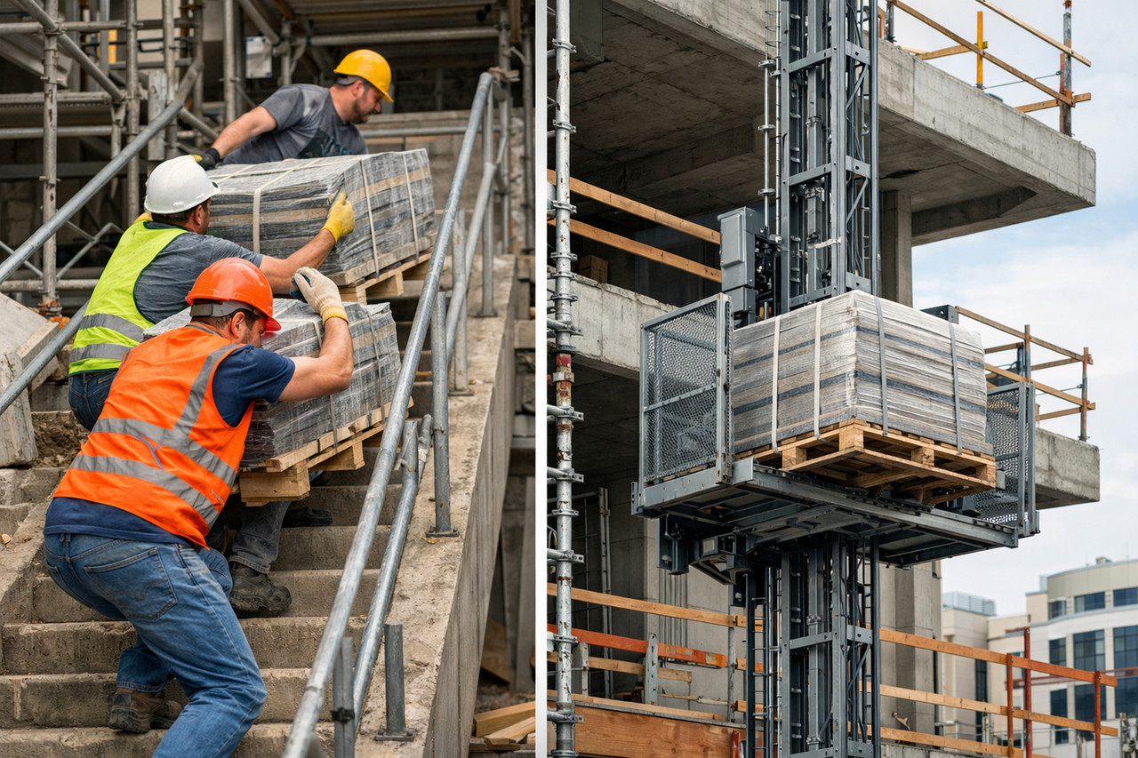 Грузовые подъемники