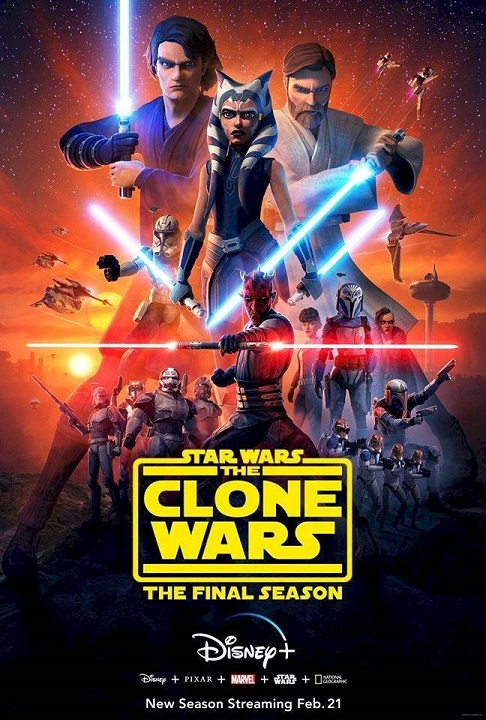 Star Wars The Clone Wars/ Gwiezdne Wojny Wojny Klonów (2014-2021) 1080p.WEB-DL.H264-eend i J / Dubbing PL