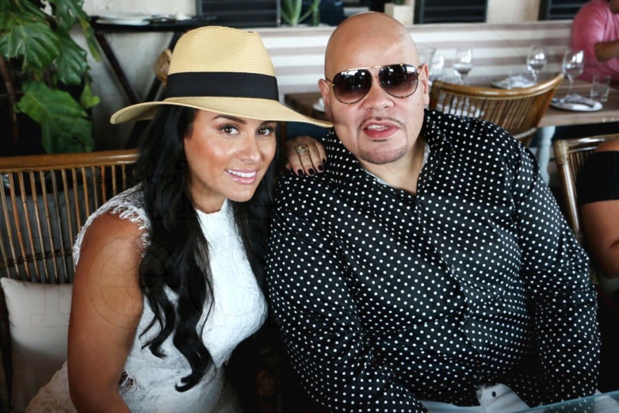    Fat Joe med smuk, Kone Lorena Cartagena	 