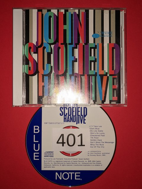 John Scofield - Hand Jive (CD, 1994) FLAC LossLess