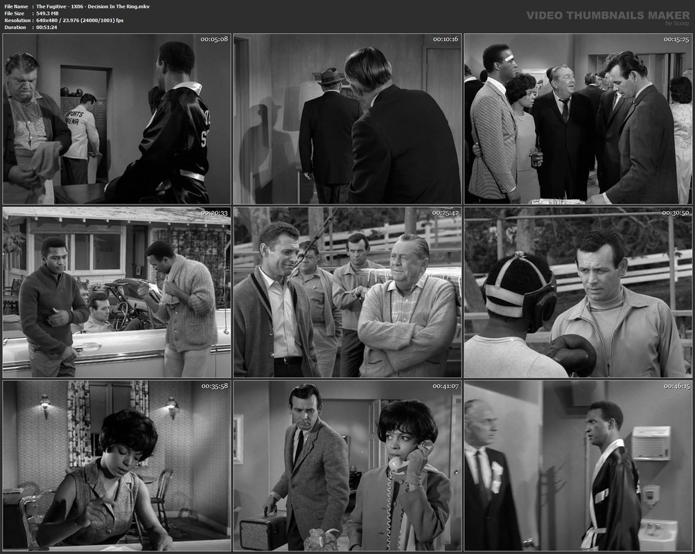 The Fugitive - 1X06 - Decision In The Ring.mkv