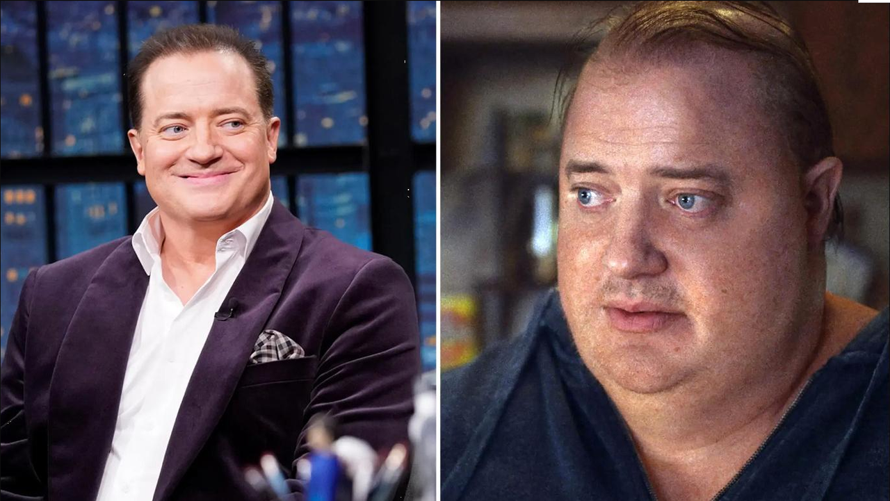 Esta fue la impresionante transformación de Brendan Fraser en “The Whale”