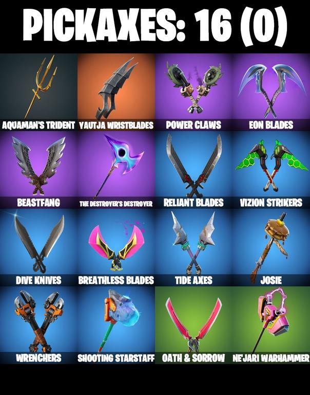 pickaxes comp