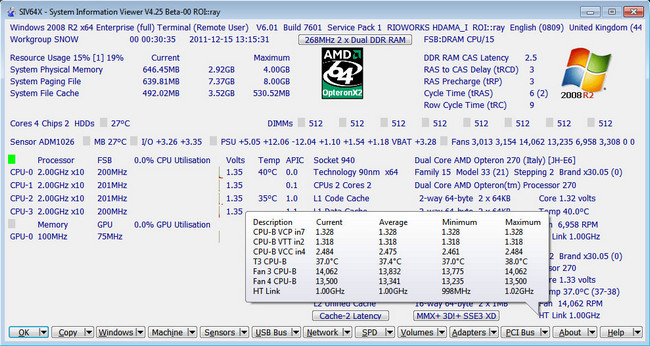 SIV (System Information Viewer) 5.36 SIV (System Information Viewer) 5.36