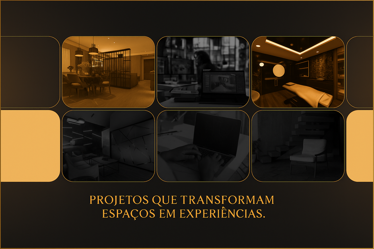 Estética comercial em ambiente escuro e elegante