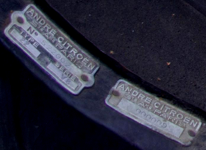 A PIERRE plaque d'identification gd format