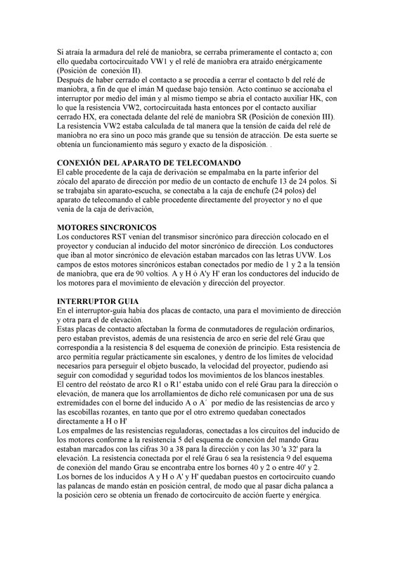 La instalación de telecomando para el proyector G 150  consta de_p13