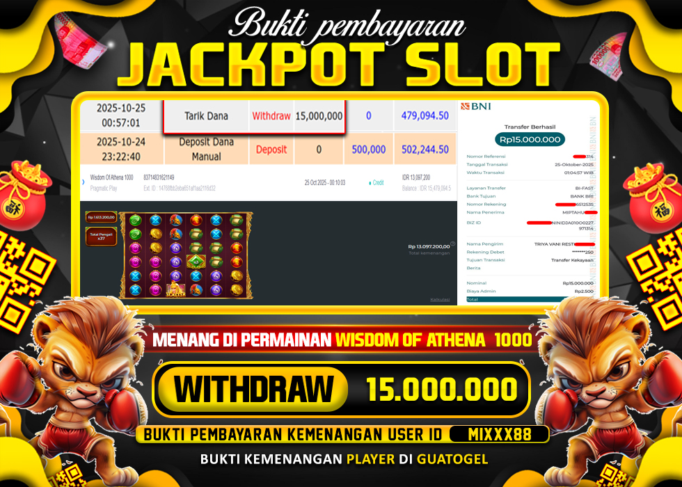 BUKTI JACKPOT LUNAS GUATOGEL