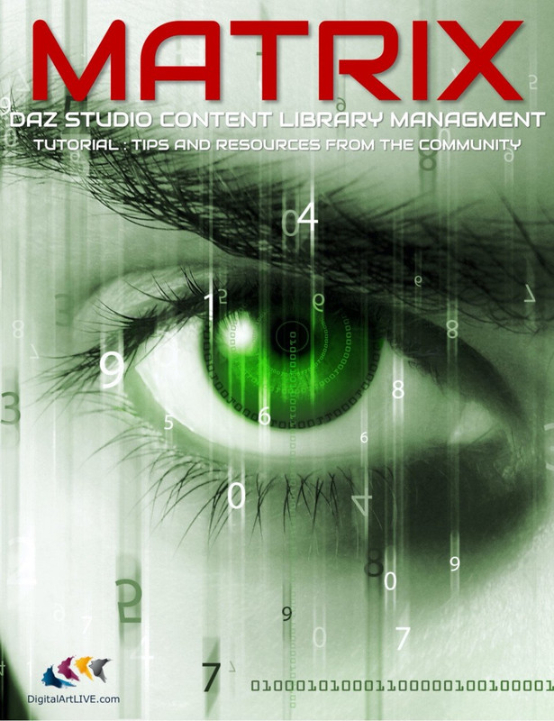 matrix tutorials on managing daz studio content 00 main daz3d