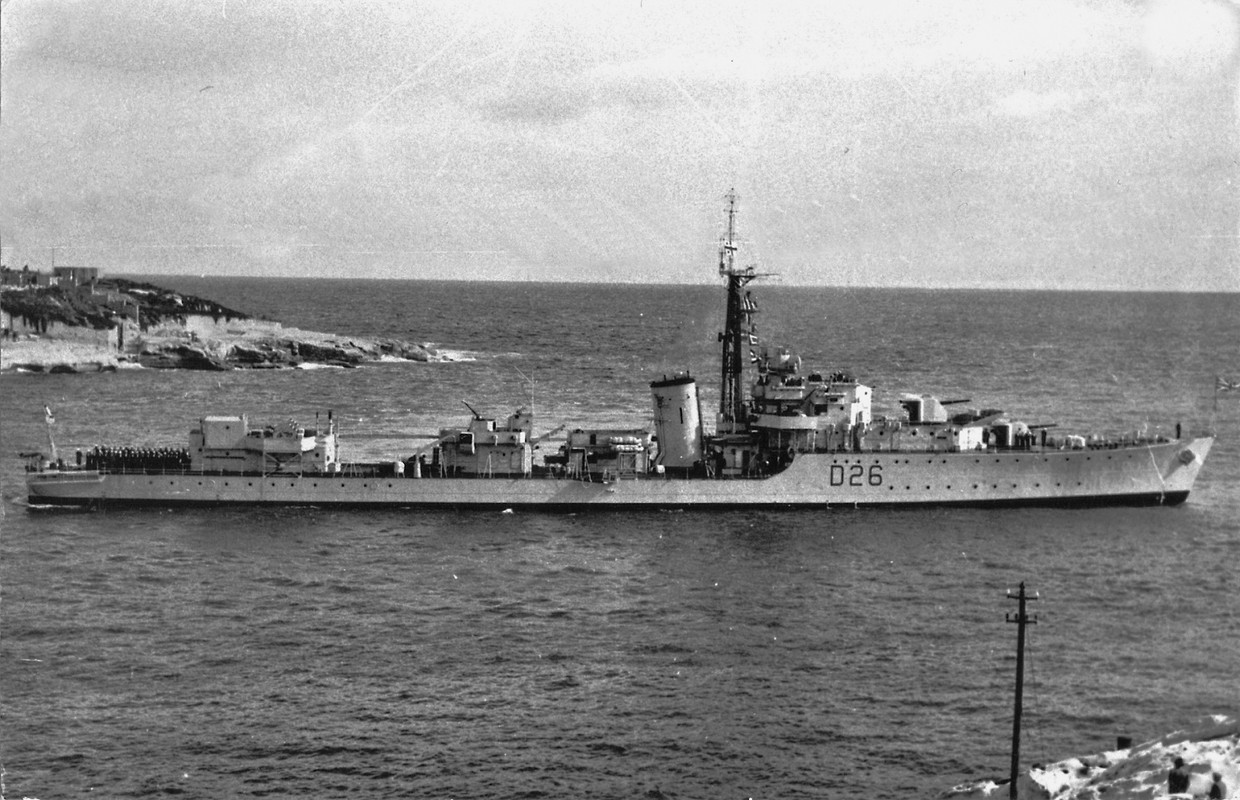 HMS Comet 15 марта 1955-1
