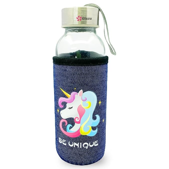 Unicorn Glass Bottle