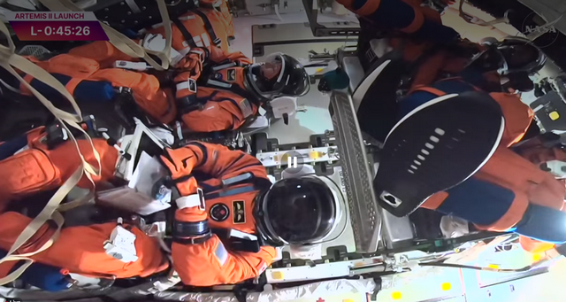 Life Übertragung des Artemis II Starts