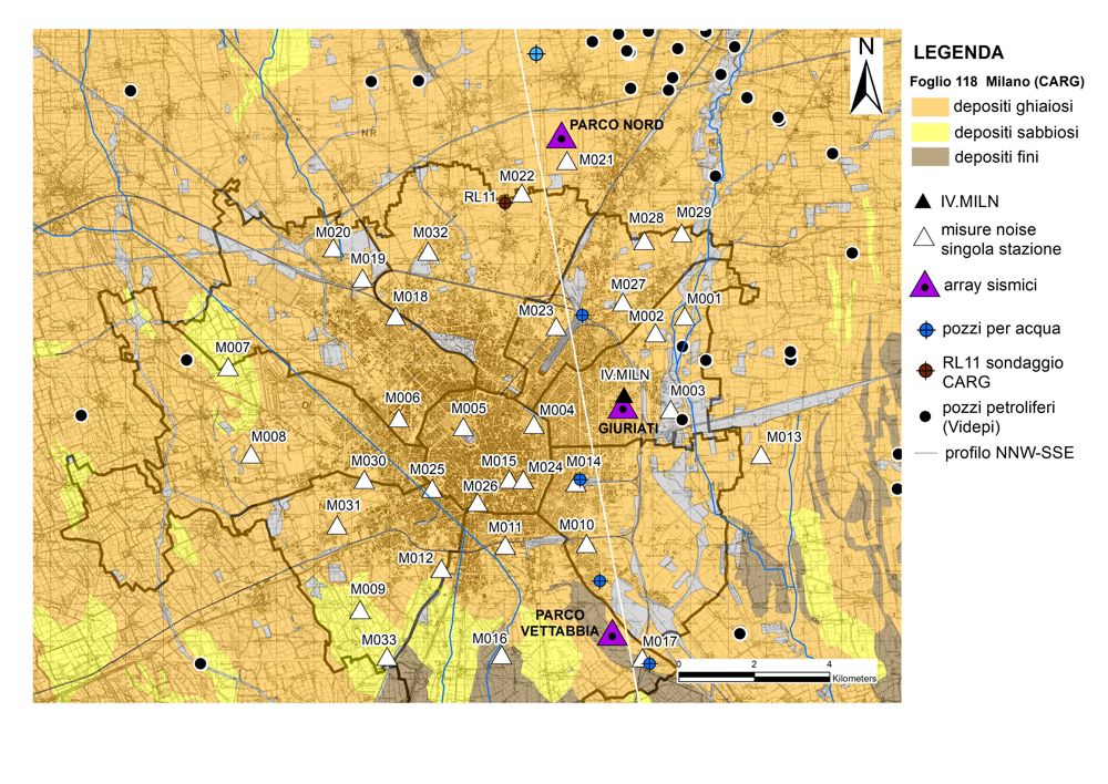 Scossa Terremoto Oggi Milano: Analisi del rumore ambientale per lo studio della risposta sismica locale 8 fig2