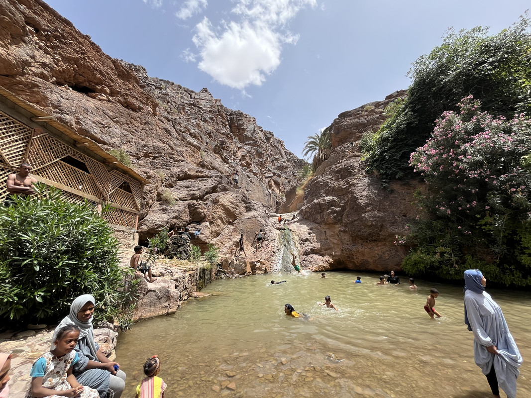 La cascada de Tizgui - El Valle del Drâa, la gran arteria del sur de Marruecos (9)